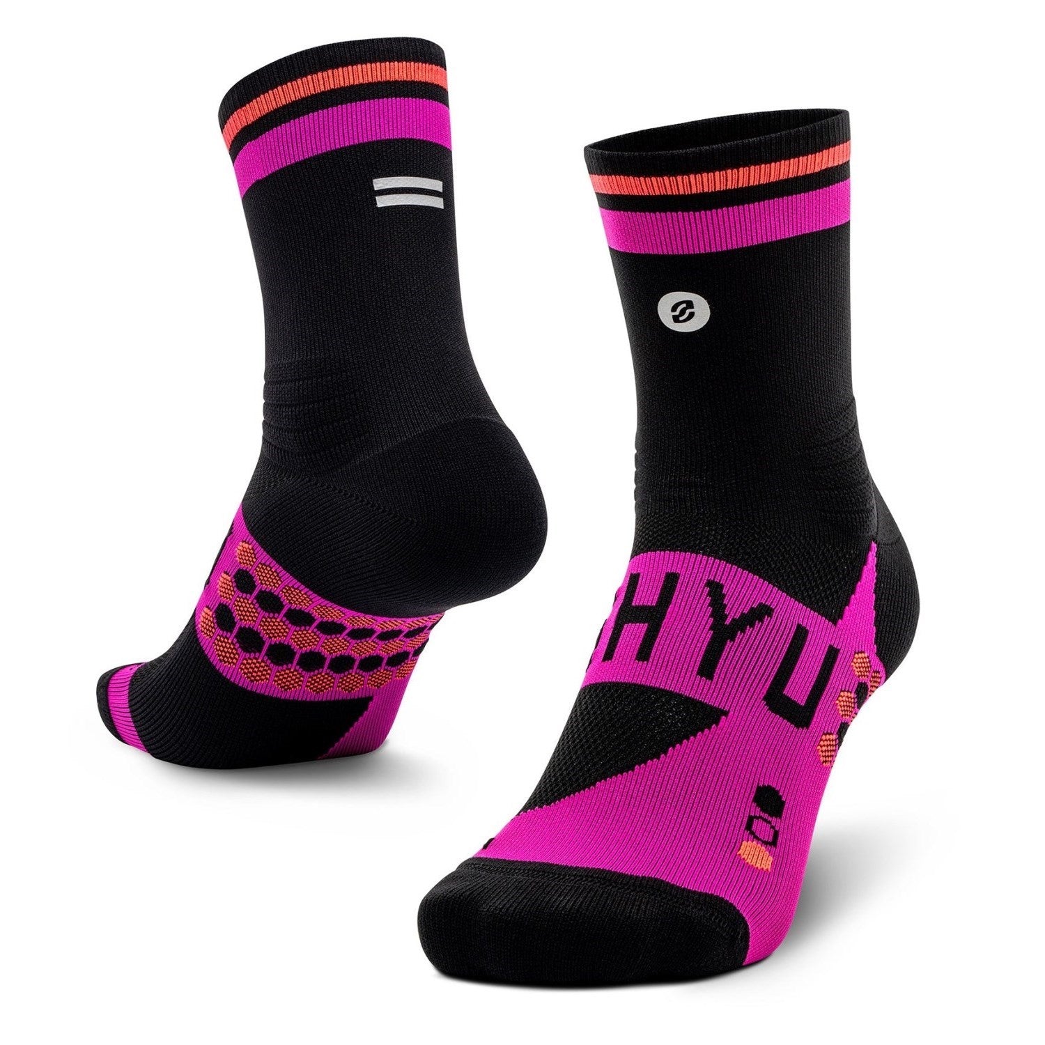 SHYU Half Crew Running Socks