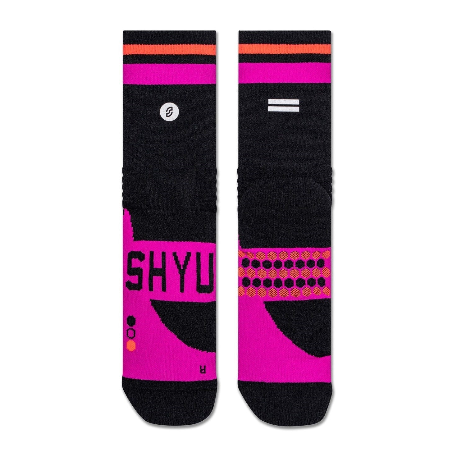 SHYU Half Crew Running Socks