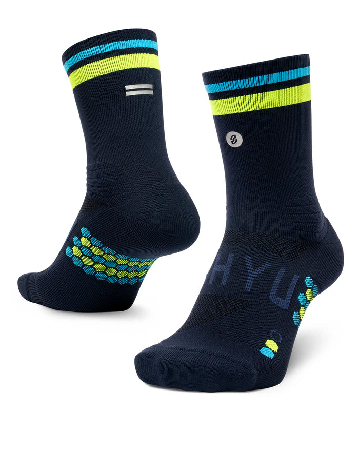 SHYU Half Crew Running Socks