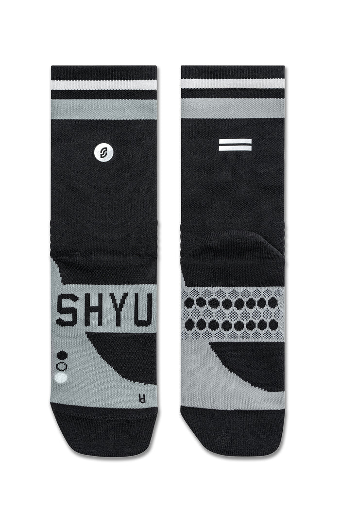 SHYU Half Crew Running Socks