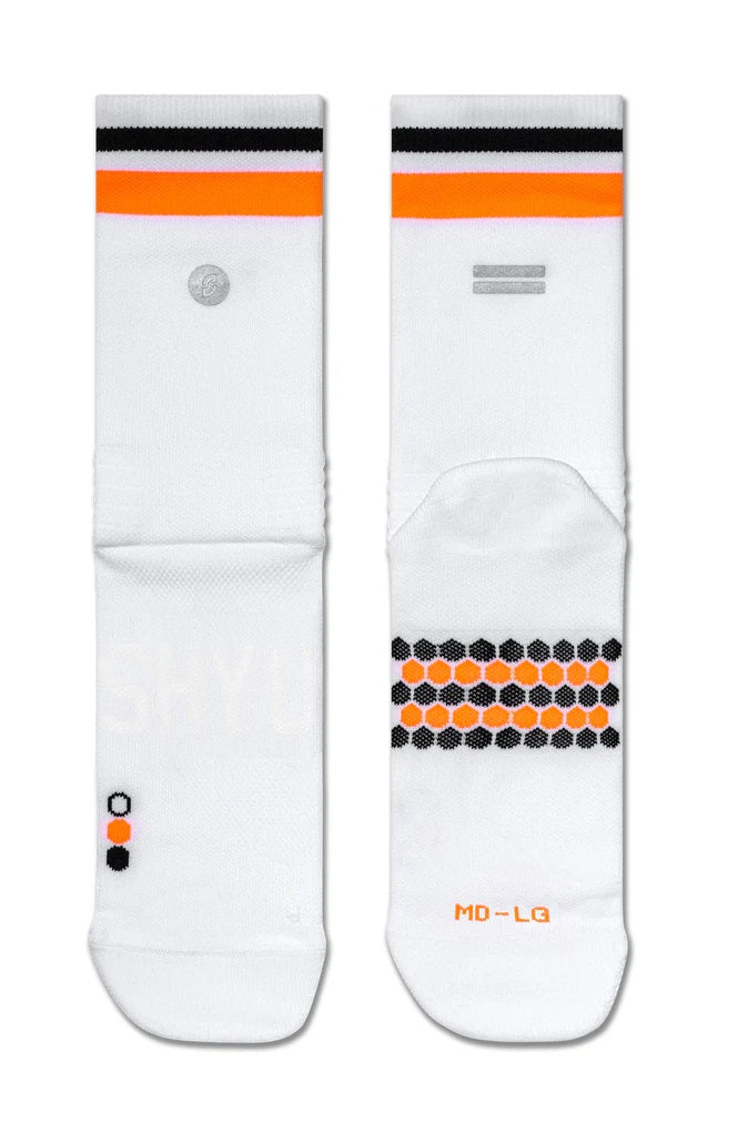 SHYU Half Crew Running Socks