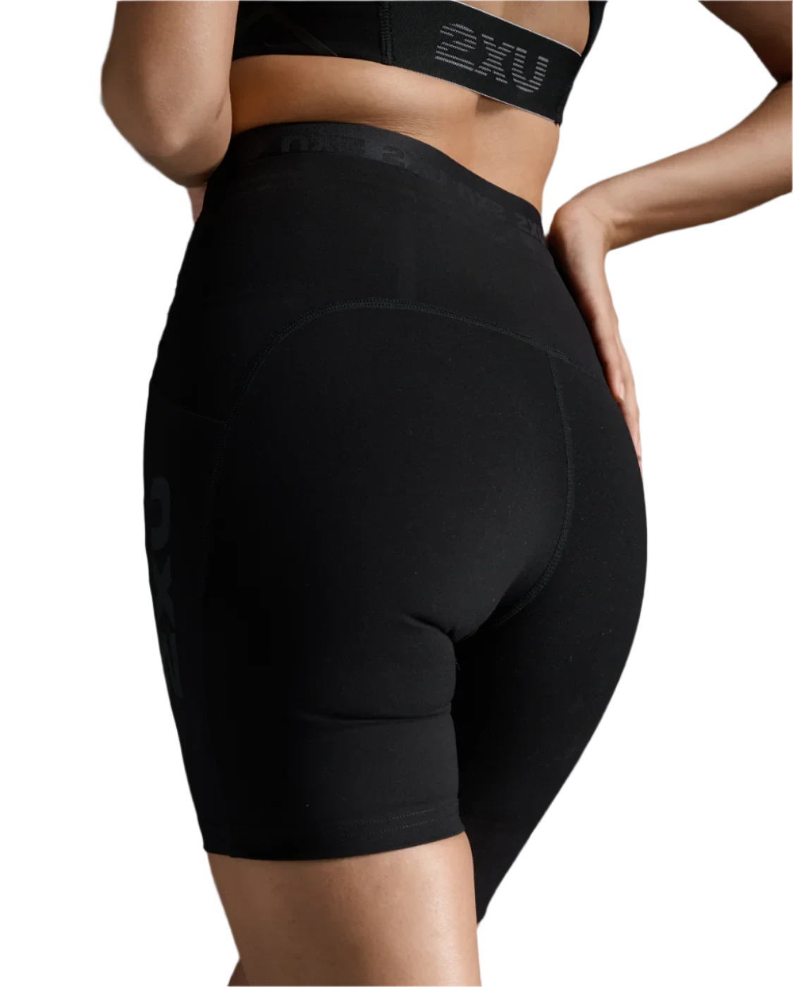 2XU Form Stash Hi-Rise Compression Bike Shorts - Womens