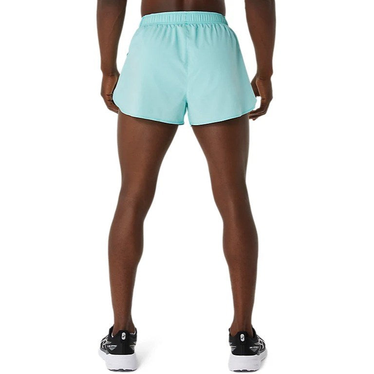 Asics Silver Split 2.5 Inch Running Shorts - Mens