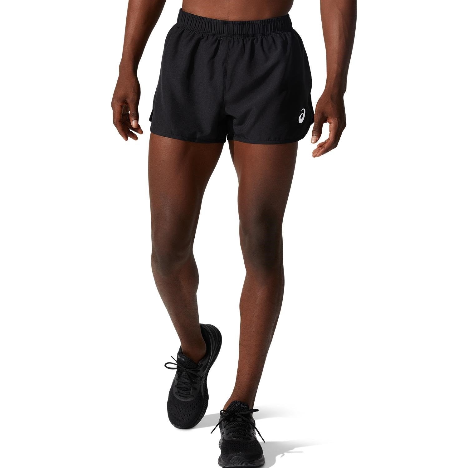 Asics Silver Split 2.5 Inch Running Shorts - Mens