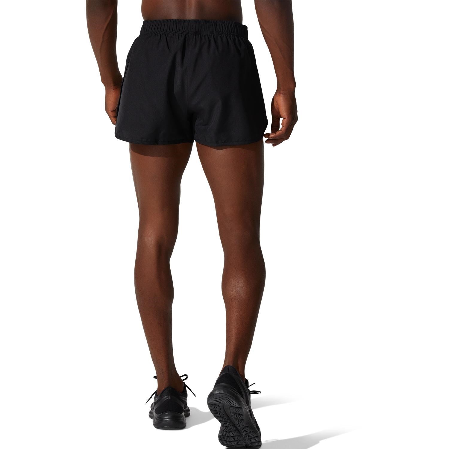 Asics Silver Split 2.5 Inch Running Shorts - Mens