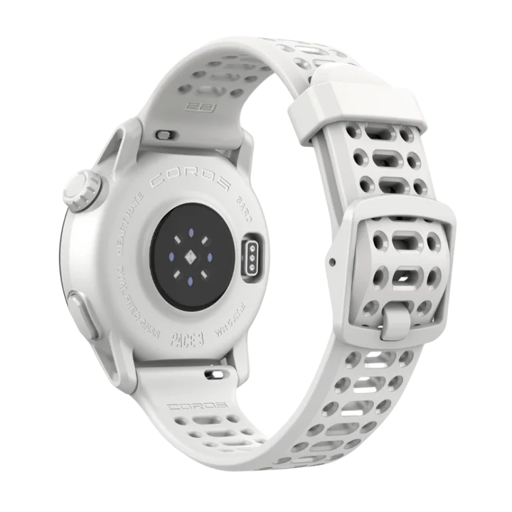 COROS Pace 3 GPS Sport Watch - White Silicone