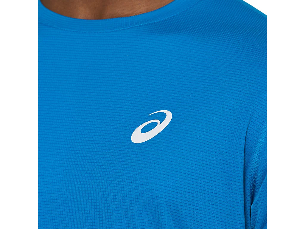 Asics Mens Silver Running T-Shirt - Mens