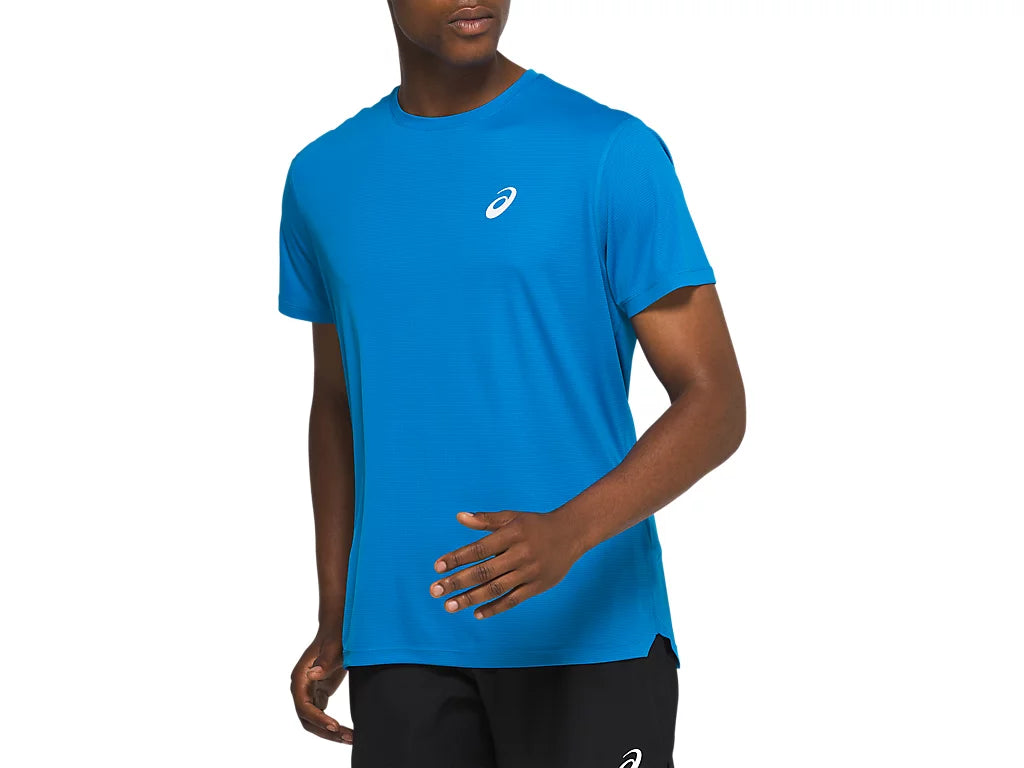 Asics Mens Silver Running T-Shirt - Mens