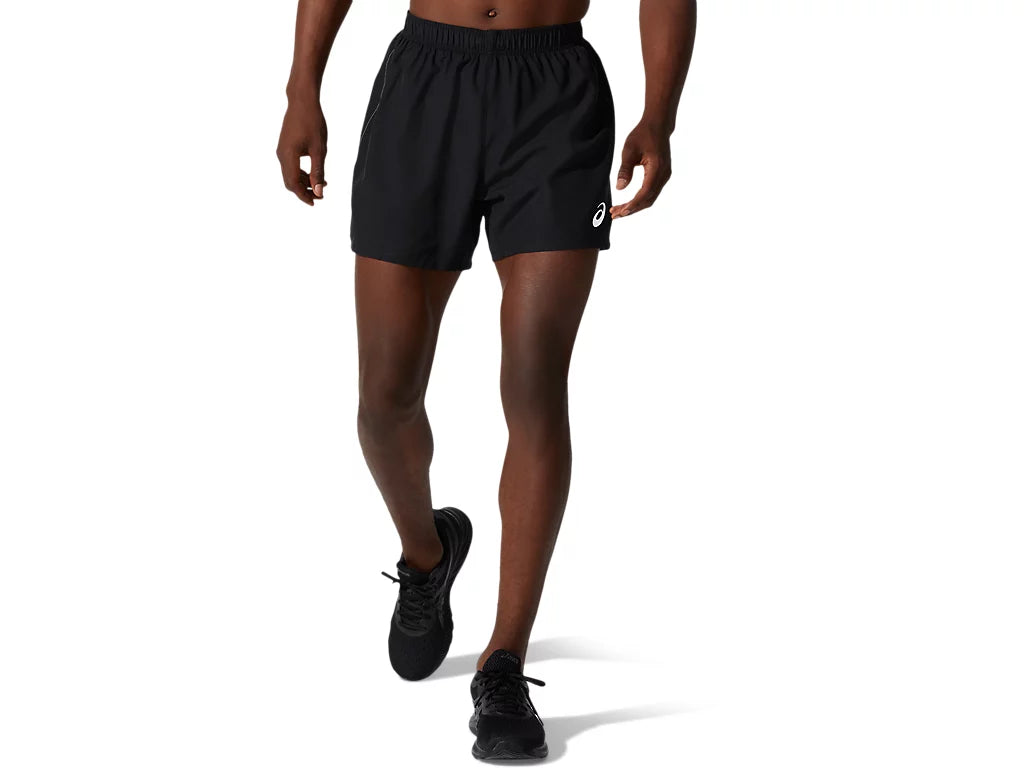 Asics Silver 5 Inch Running Shorts- Mens