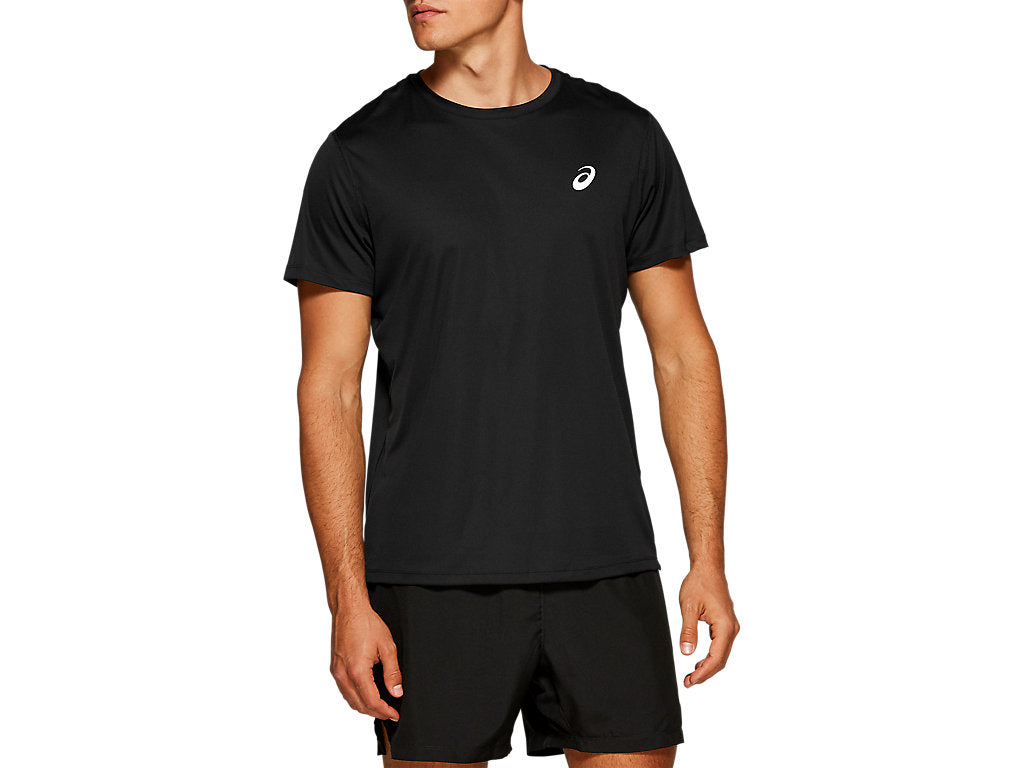 Asics Mens Silver Running T-Shirt - Mens