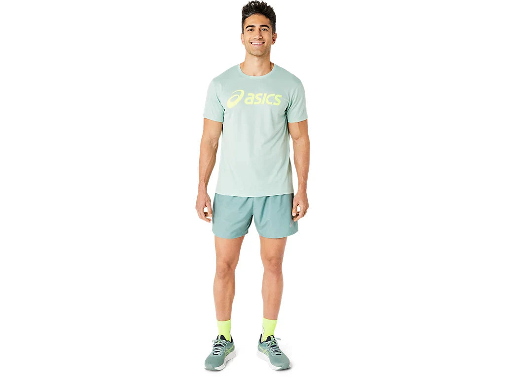 Asics Silver 5 Inch Running Shorts- Mens