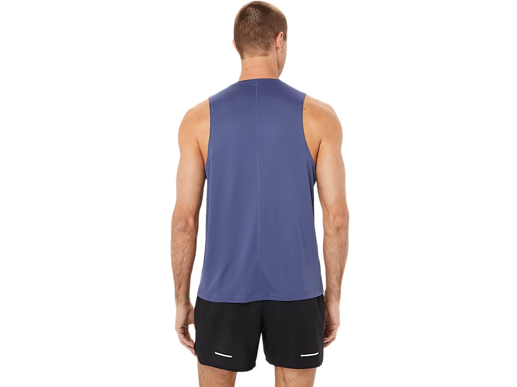 Asics Silver Running Singlet - Mens