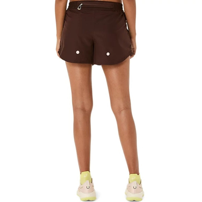 Asics Nagino Run Adjustable 4 Inch Shorts - Womens