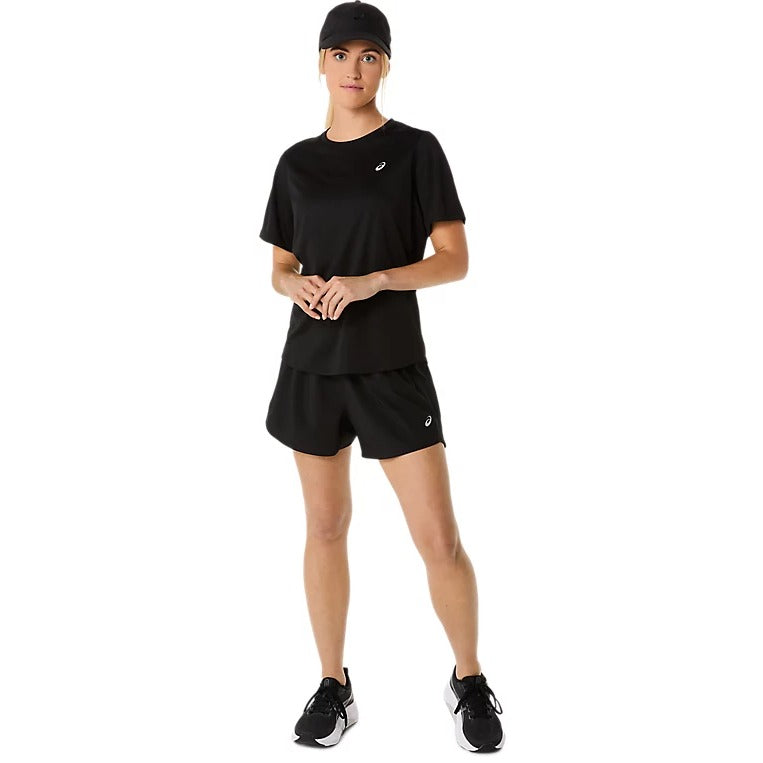 Asics Silver 4 Inch Runnings Shorts - Womens