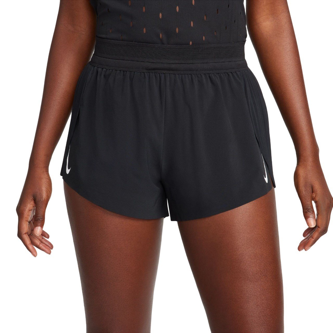 Nike AeroSwift Dri-Fit ADV Mid-Rise Brief Lined 3 Inch Running Shorts - Womens