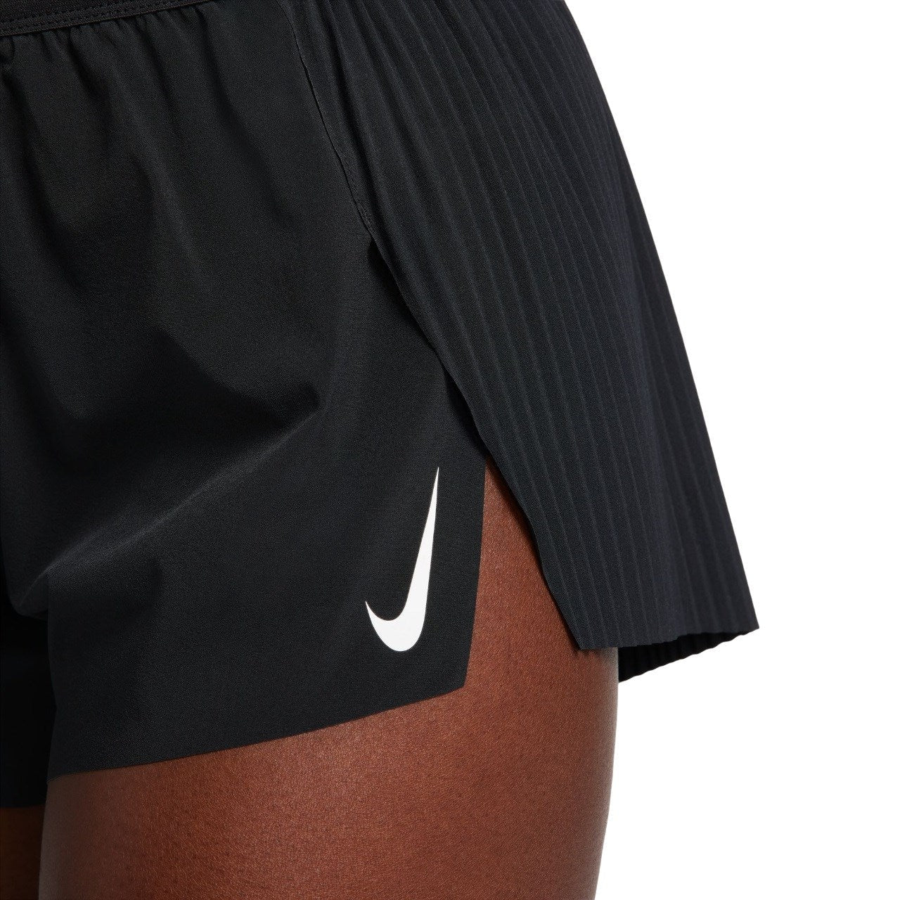 Nike AeroSwift Dri-Fit ADV Mid-Rise Brief Lined 3 Inch Running Shorts - Womens