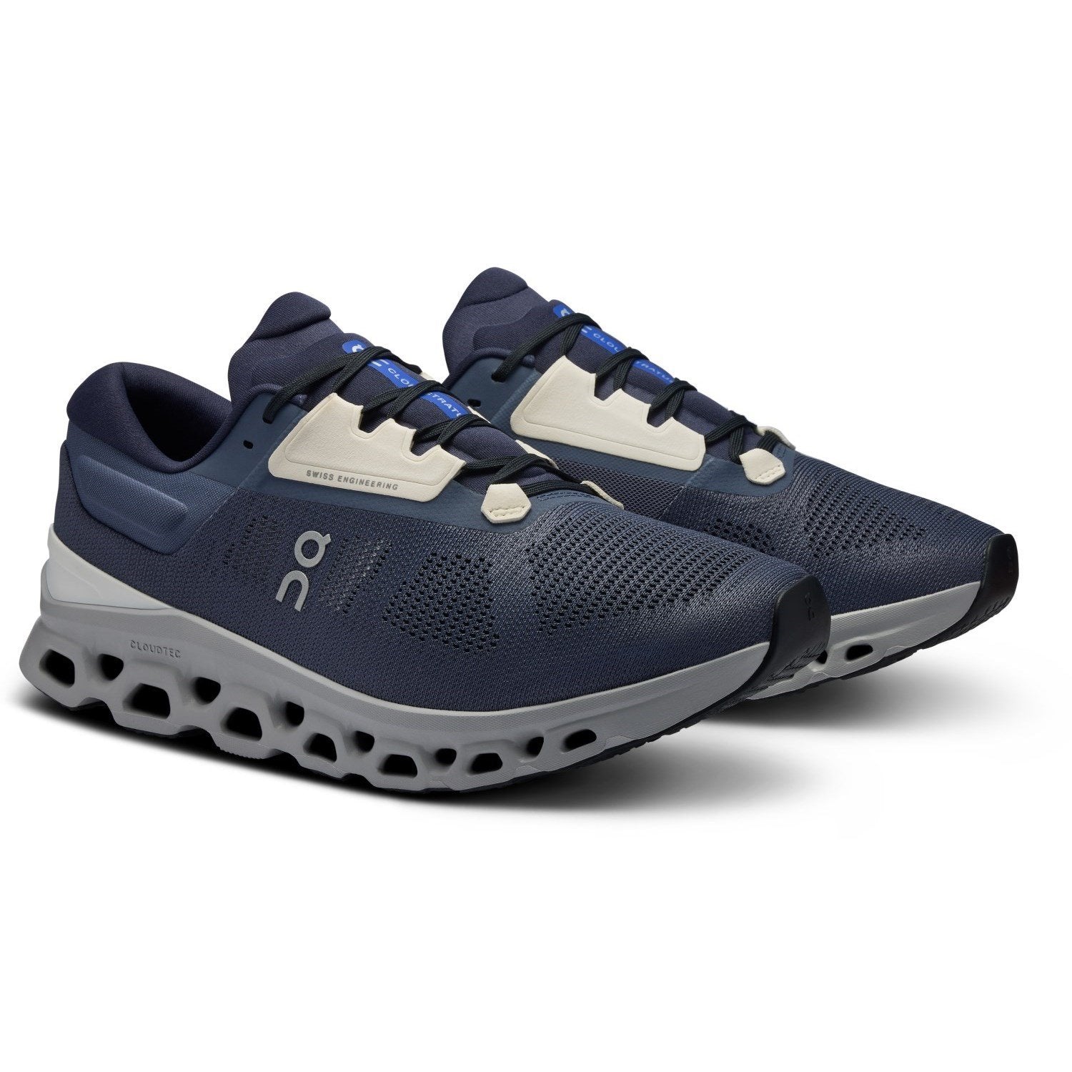 On Running Cloud Stratus 3 - Mens Running Shoes (Width D)