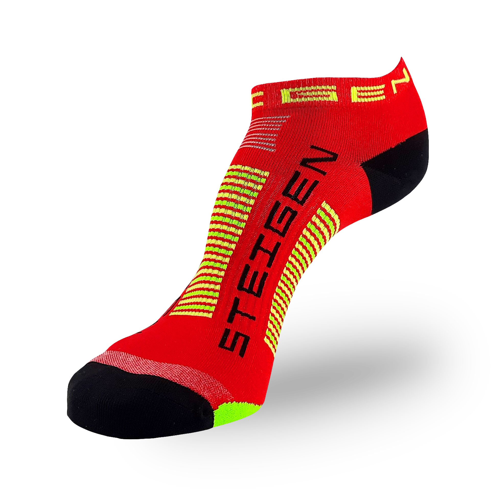 Red Zero Running Socks