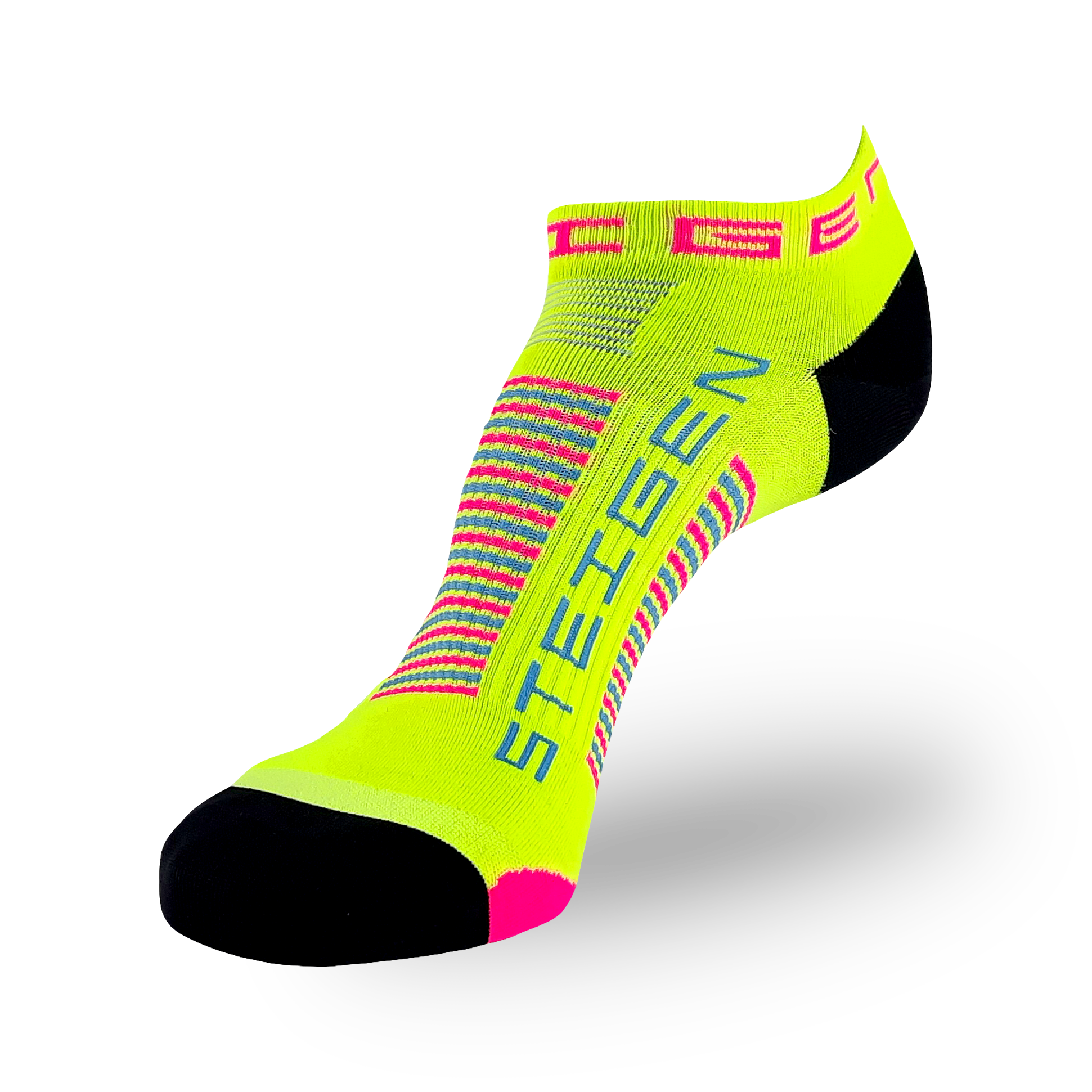 Sherbet Yellow Running Socks