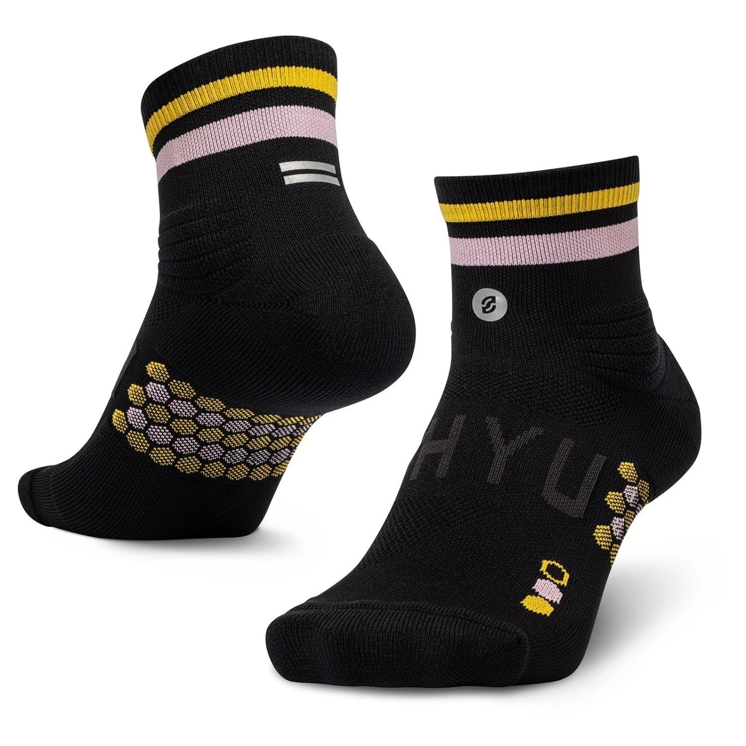 SHYU Quarter Crew Running Socks