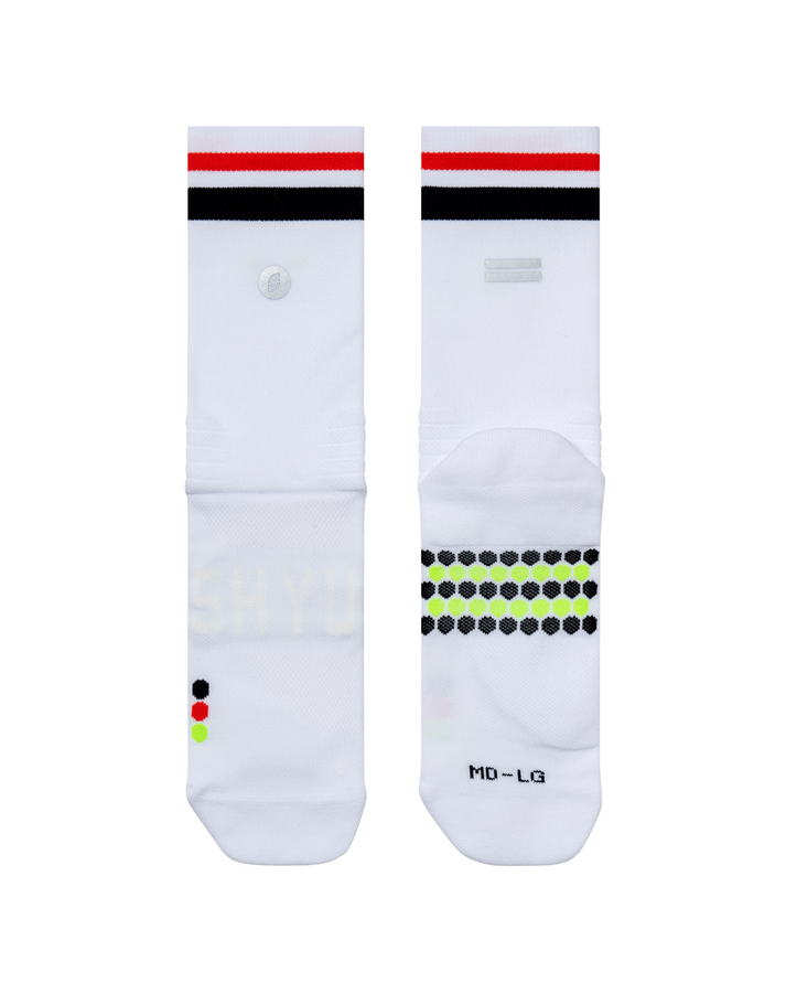 SHYU Half Crew Running Socks