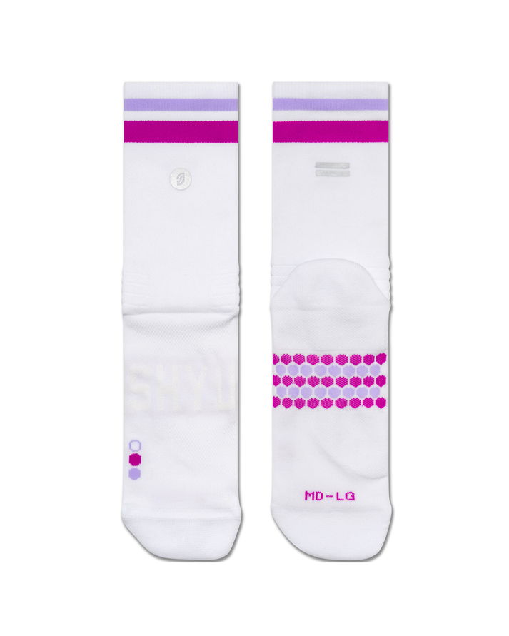 SHYU Half Crew Running Socks